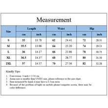 Load image into Gallery viewer, Sexy Women Summer Shorts New Print Blue High Waist Shorts Elastic