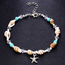 Load image into Gallery viewer, Shell Starfish Anklets