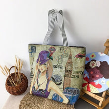 Load image into Gallery viewer, Featured Ladies Canvas Bag.High Capacity.Cartoon