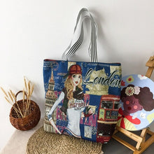 Load image into Gallery viewer, Featured Ladies Canvas Bag.High Capacity.Cartoon