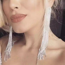 Load image into Gallery viewer, Shining Rhinestone Pendant Earrings