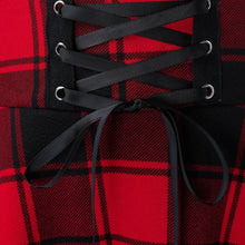 Load image into Gallery viewer, Short Skirt Grunge Pleated Plaid Women Fashion Sexy Casual