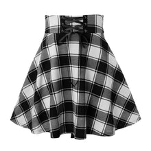 Load image into Gallery viewer, Short Skirt Grunge Pleated Plaid Women Fashion Sexy Casual