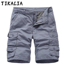 Load image into Gallery viewer, Shorts For Men Casual Cargo Shorts Multi Pockets Street Wear Fashion