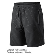 Load image into Gallery viewer, Shorts Trendy Polyester Black Men Casual Beach Shorts for Man drop - Sophornlilly