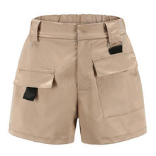 Load image into Gallery viewer, Shorts Women's White Women Short White Khaki Wide Leg Elastic Waist