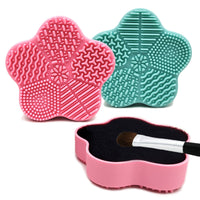 Silicone Makeup Brushes Cleaner Washing Pads Cleaning Brush Mat