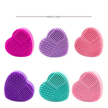 Load image into Gallery viewer, Silicone Makeup Brushes Cleaner Washing Pads Cleaning Brush Mat