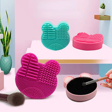 Load image into Gallery viewer, Silicone Makeup Brushes Cleaner Washing Pads Cleaning Brush Mat