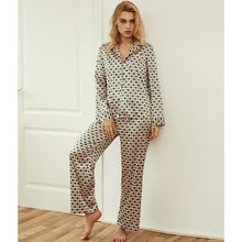 Load image into Gallery viewer, Silk Pajamas for Women Women's Clothing Spring Summer 2021 Home