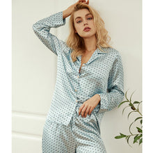 Load image into Gallery viewer, Silk Pajamas for Women Women's Clothing Spring Summer 2021 Home