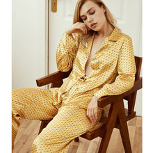Load image into Gallery viewer, Silk Pajamas for Women Women's Clothing Spring Summer 2021 Home