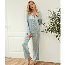 Load image into Gallery viewer, Silk Pajamas for Women Women's Clothing Spring Summer 2021 Home