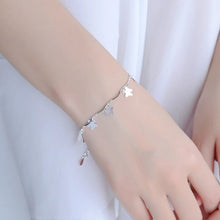 Load image into Gallery viewer, Fashion Silver Jewelry Chain Butterfly Charm Anklet