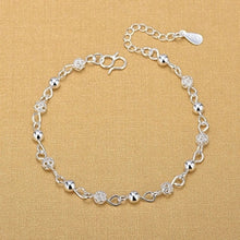Load image into Gallery viewer, Fashion Silver Jewelry Hollow Beads Anklet