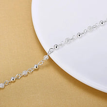 Load image into Gallery viewer, Fashion Silver Jewelry Hollow Beads Anklet
