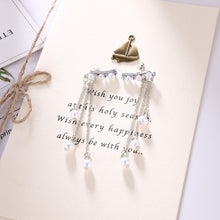 Load image into Gallery viewer, Silver Color Needle Temperament Long Paragraph pendant simple