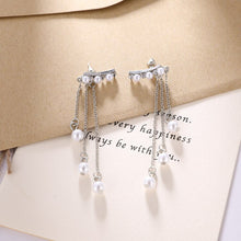 Load image into Gallery viewer, Silver Color Needle Temperament Long Paragraph pendant simple