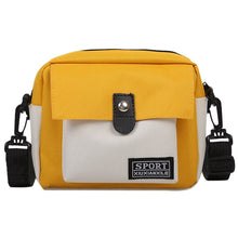 Load image into Gallery viewer, Simple Canvas Shoulder Bags Korean Casual Female Messenger Hit Color