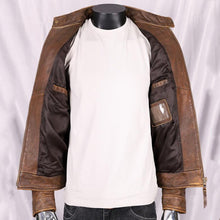 Load image into Gallery viewer, Simple Casual Men&#39;s Cowhide Coat