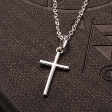 Load image into Gallery viewer, Simple Fashion Cross Chain Necklace For Women Men Luxury Ladies Gold