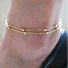 Load image into Gallery viewer, Anklets Casual/Sporty Gold Silver Color Chain