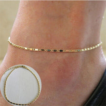 Load image into Gallery viewer, Anklets Casual/Sporty Gold Silver Color Chain