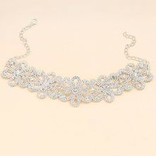 Load image into Gallery viewer, One Piece Luxurious Gold Crystal Choker Necklace for Women - Sophornlilly