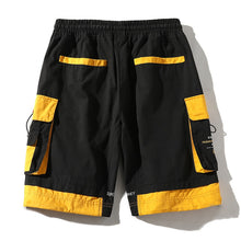 Load image into Gallery viewer, SingleRoad Mens Cargo Shorts Men Summer Side Pockets Black