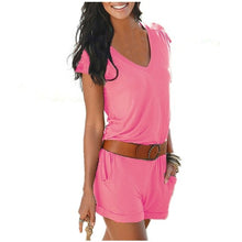 Load image into Gallery viewer, Jumpsuit Sexy Solid Deep V-neck