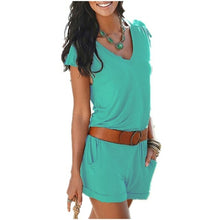 Load image into Gallery viewer, Jumpsuit Sexy Solid Deep V-neck