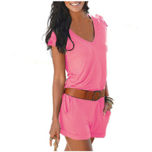 Load image into Gallery viewer, Jumpsuit Sexy Solid Deep V-neck