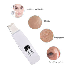 Load image into Gallery viewer, Skin Scrubber Ultrasonic Deep Facial Cleansing Microdermabrasion