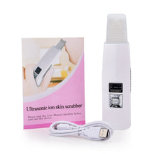 Load image into Gallery viewer, Skin Scrubber Ultrasonic Deep Facial Cleansing Microdermabrasion