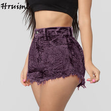 Load image into Gallery viewer, Skinny Casual Women Clothing Printing Personalized Denim Shorts Women