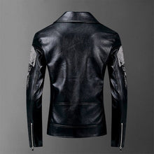 Load image into Gallery viewer, Skull Head Original New Autumn Winter Fashion Plein Leather Jacket Men