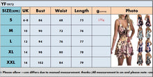 Load image into Gallery viewer, Sleeveless Backless Bohemian Beach Rompers Femaler Print Floral