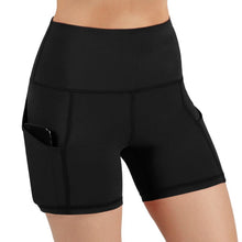 Load image into Gallery viewer, Slim Solid Shaper Sport Women Shorts Pocket High Waist Hip Stretch