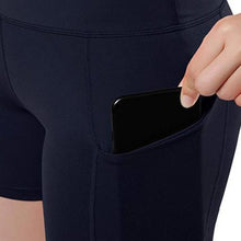 Load image into Gallery viewer, Slim Solid Shaper Sport Women Shorts Pocket High Waist Hip Stretch
