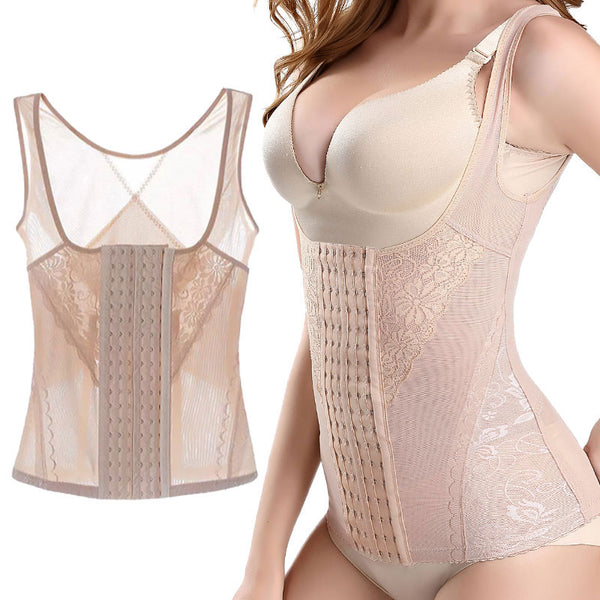 Slimming Sheath Belly Belt Flat Stomach Corset Shapewear Women Lace