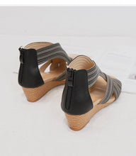 Load image into Gallery viewer, Slope Heel Sandals Summer New Style European Fashion Women's - Sophornlilly