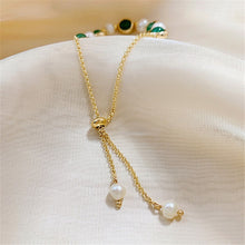 Load image into Gallery viewer, Small fresh forest is imitation pearl bracelet female INS cold wind