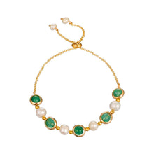 Load image into Gallery viewer, Small fresh forest is imitation pearl bracelet female INS cold wind