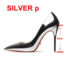 Load image into Gallery viewer, Pumps Sexy Red Bottom Women Red High Heel Shoes Pointed