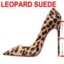 Load image into Gallery viewer, Pumps Sexy Red Bottom Women Red High Heel Shoes Pointed