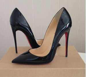 Pumps Sexy Red Bottom Women Red High Heel Shoes Pointed