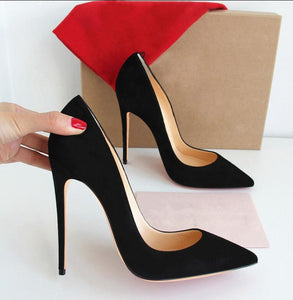 Pumps Sexy Red Bottom Women Red High Heel Shoes Pointed