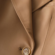Load image into Gallery viewer, Soft Sheepskin Leather Suede Jacket Autumn Women Short Moto Suits