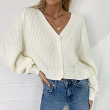 Load image into Gallery viewer, Solid Casual Oversize Warm Knitted Cardigan