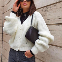 Load image into Gallery viewer, Solid Casual Oversize Warm Knitted Cardigan